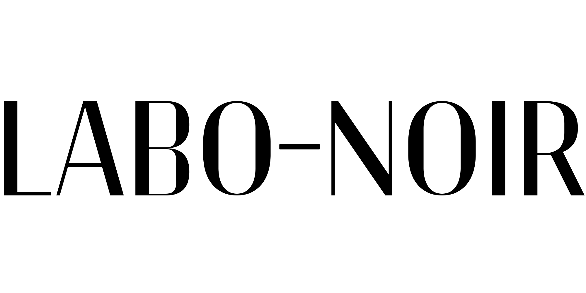 LABO-NOIR Logo 2op1-zwart